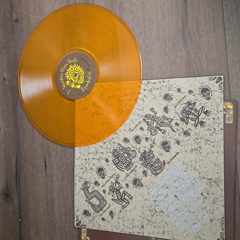 Voodoo glow skulls symbolic vinyl original 2000 release orange translucent - Picture 3 of 3